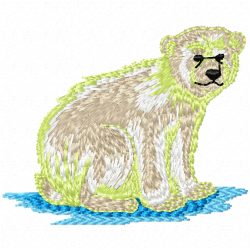 Teddy Embroidery Design 6